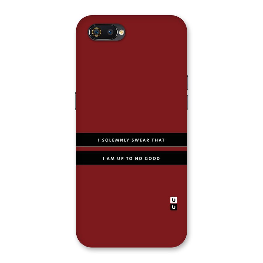 No Good Swear Back Case for Realme C2
