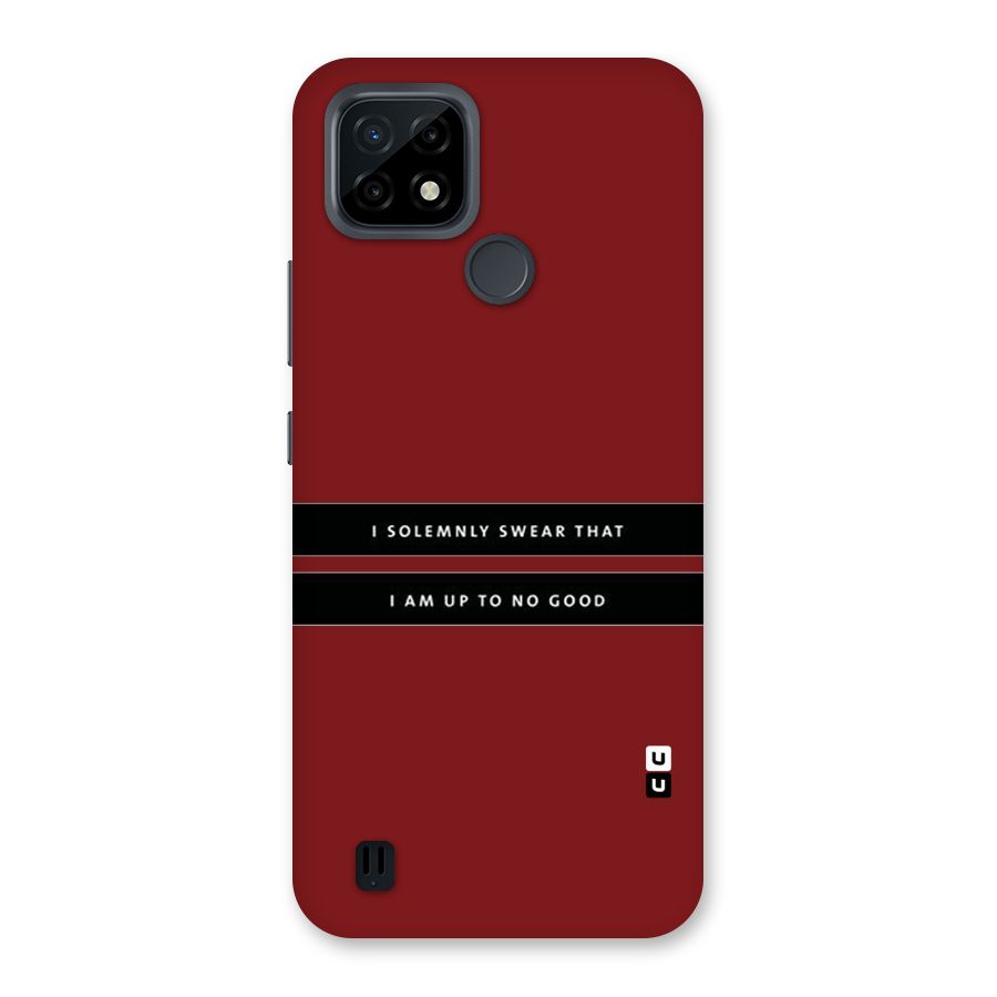 No Good Swear Back Case for Realme C21