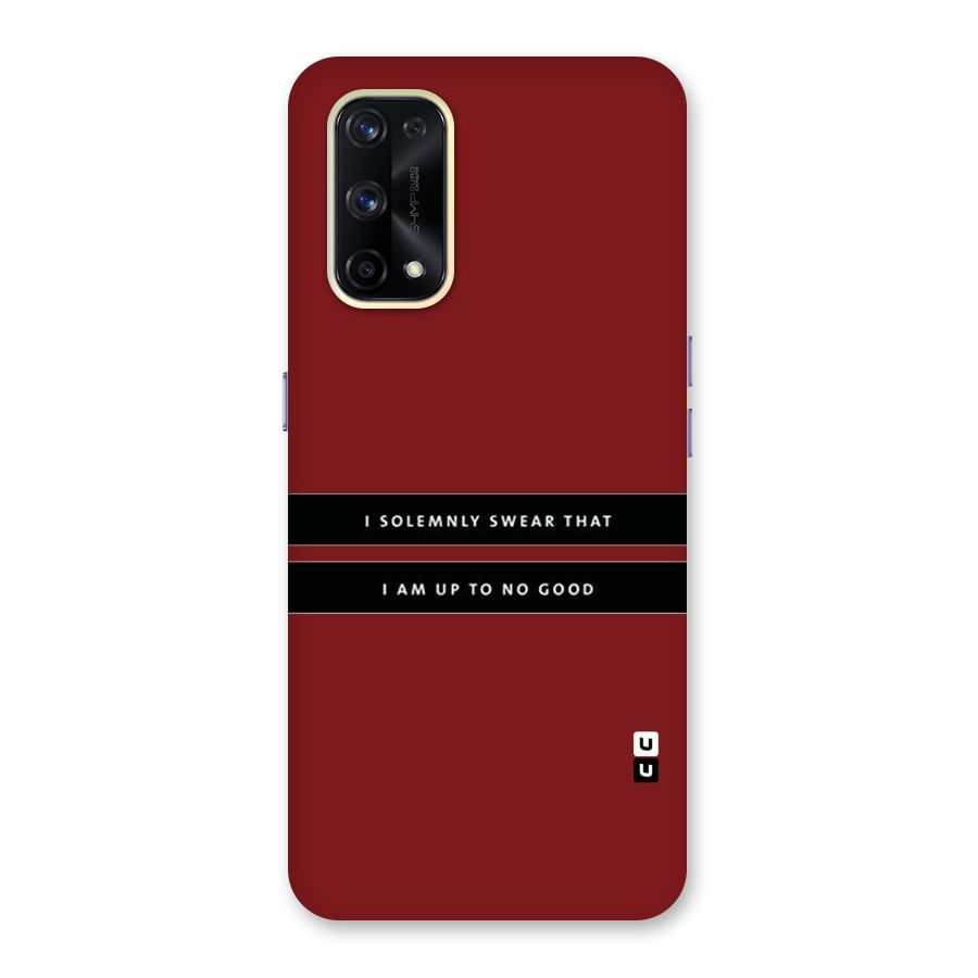 No Good Swear Glass Back Case for Realme X7 Pro