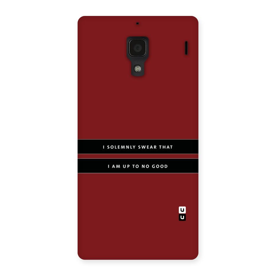 No Good Swear Back Case for Redmi 1S