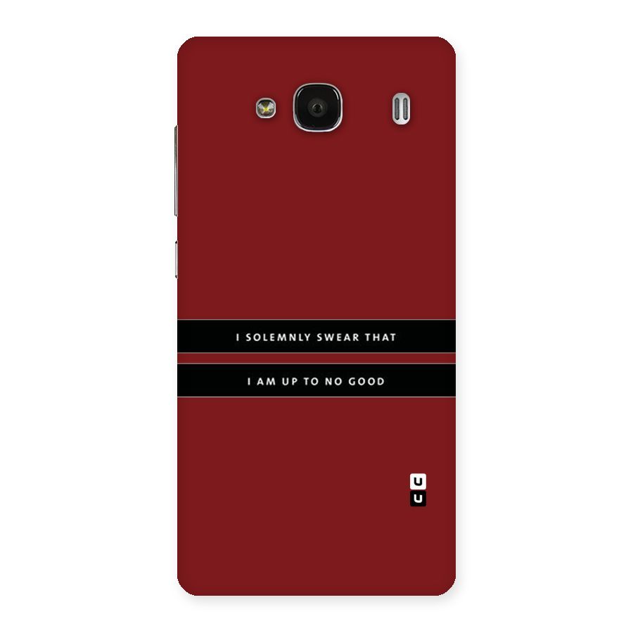 No Good Swear Back Case for Redmi 2 Prime