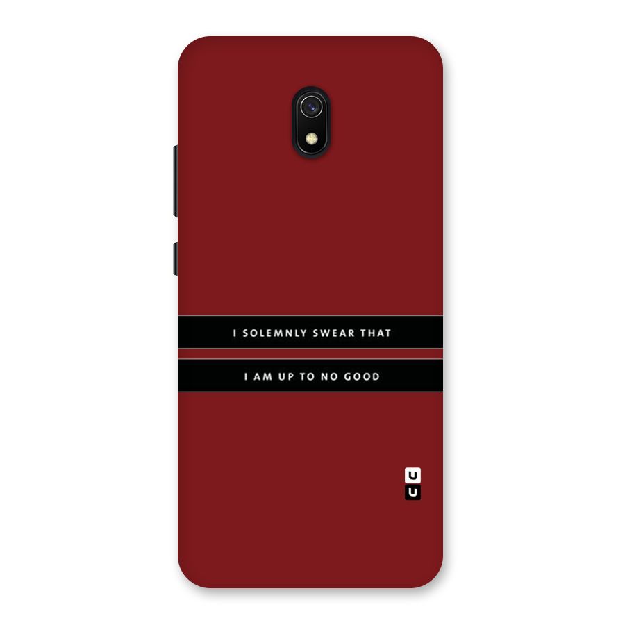 No Good Swear Back Case for Redmi 8A