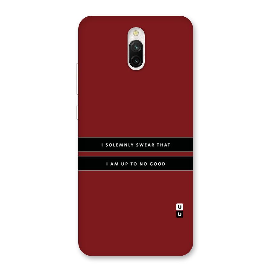 No Good Swear Back Case for Redmi 8A Dual