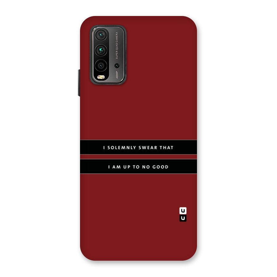 No Good Swear Back Case for Redmi 9 Power