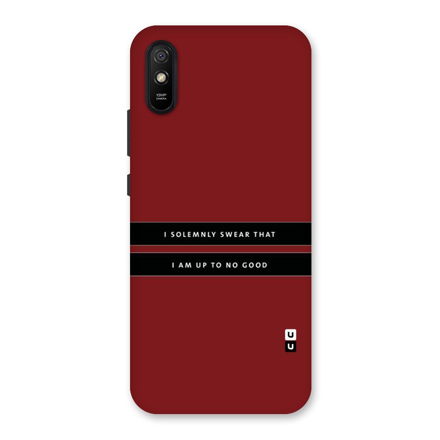 No Good Swear Back Case for Redmi 9i