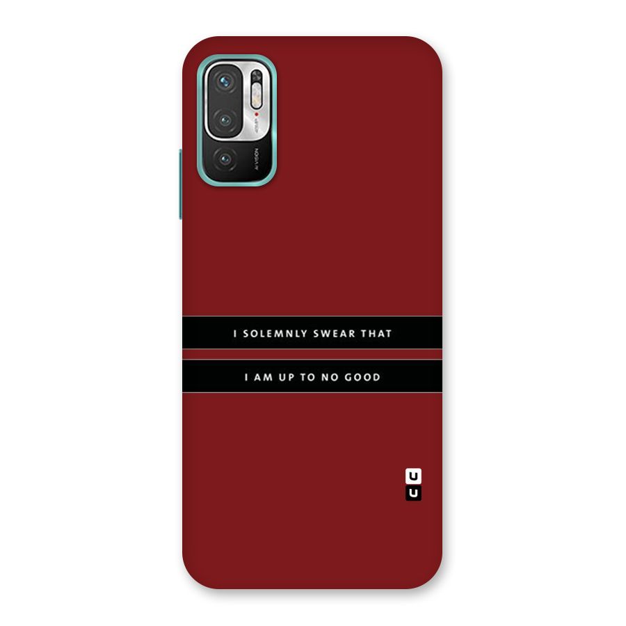 No Good Swear Back Case for Redmi Note 10T 5G