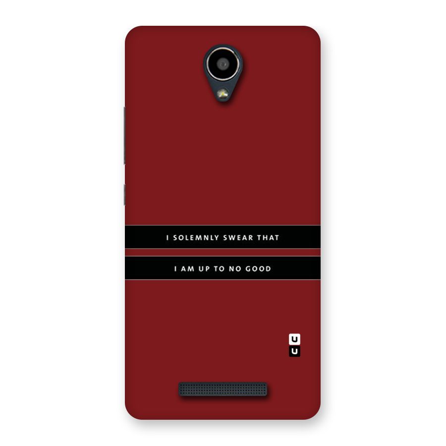 No Good Swear Back Case for Redmi Note 2