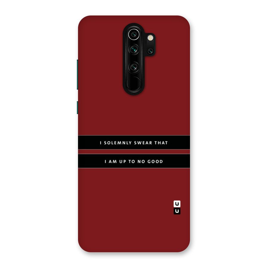 No Good Swear Back Case for Redmi Note 8 Pro