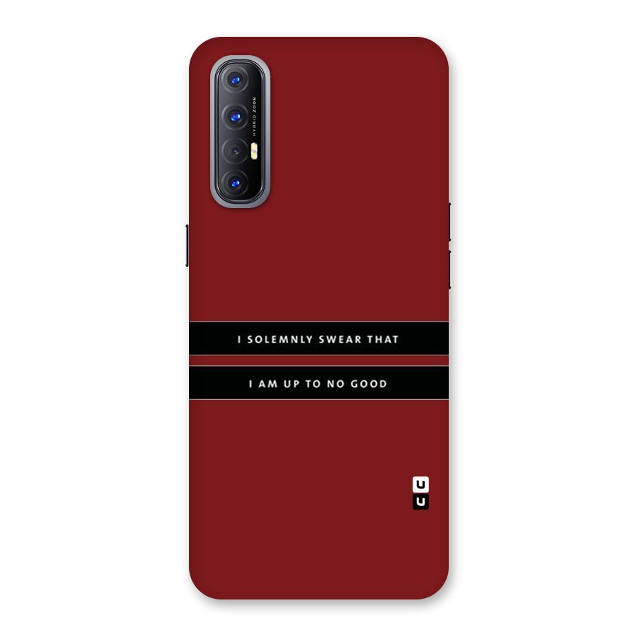 No Good Swear Back Case for Reno3 Pro