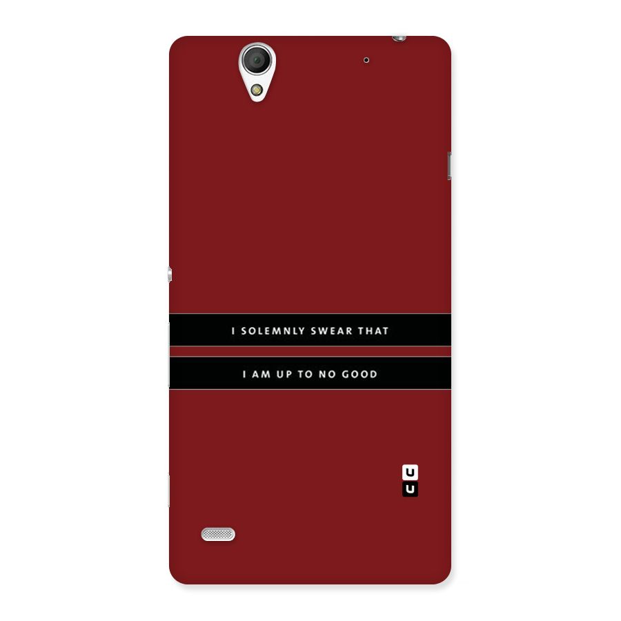 No Good Swear Back Case for Sony Xperia C4