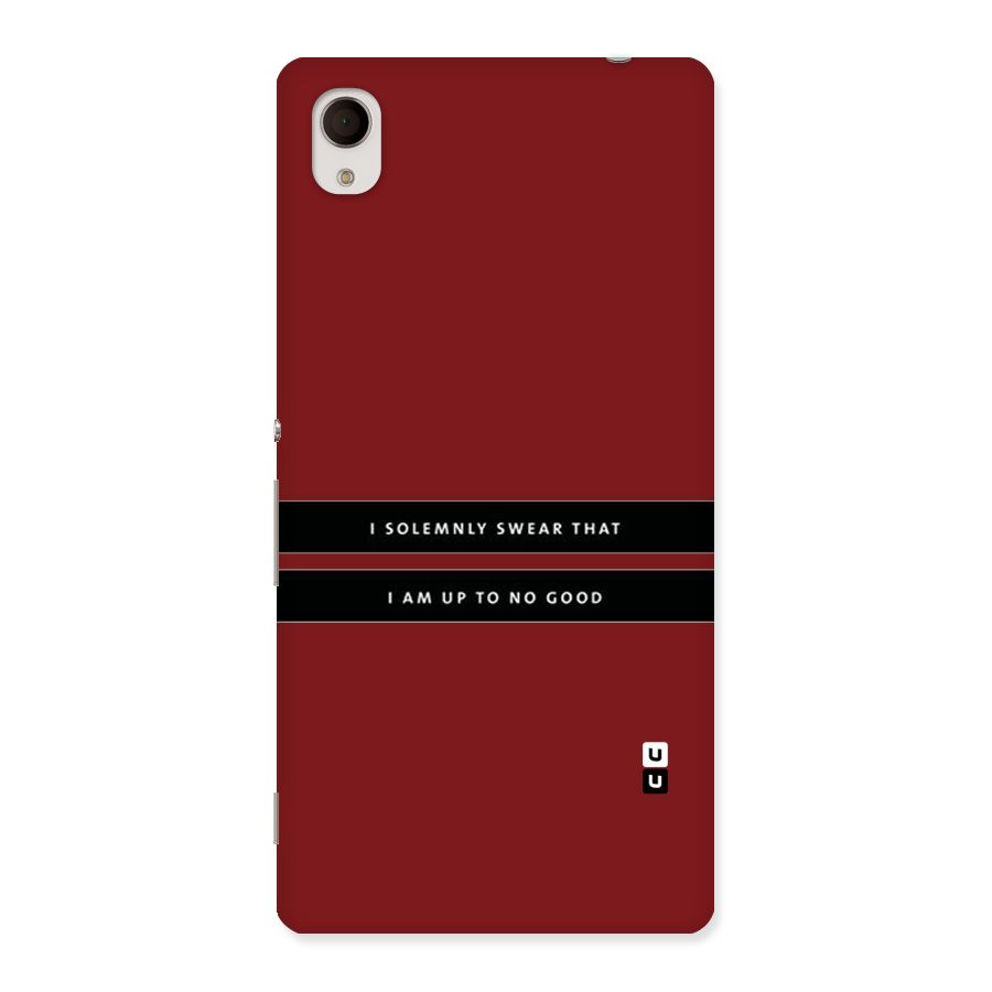 No Good Swear Back Case for Sony Xperia M4