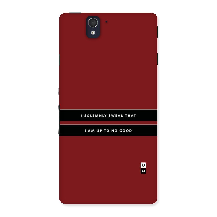 No Good Swear Back Case for Sony Xperia Z