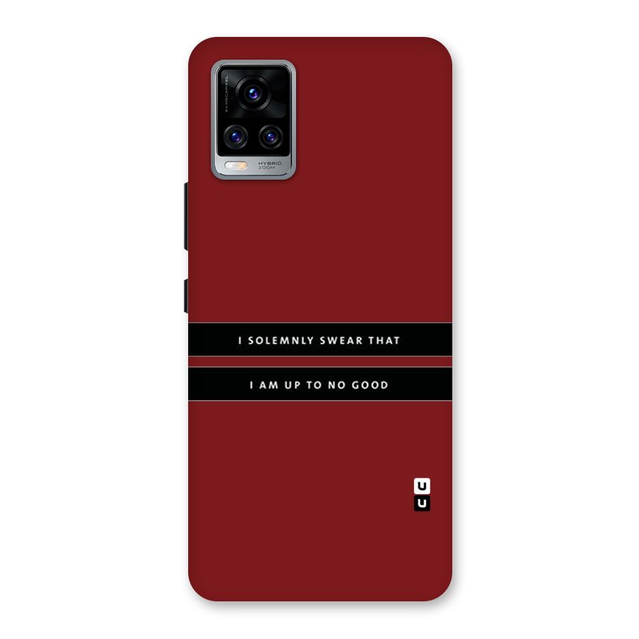 No Good Swear Back Case for Vivo V20 Pro