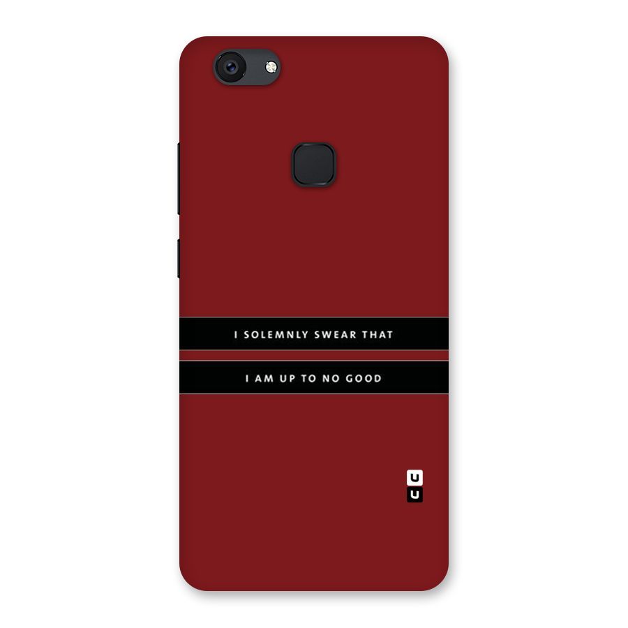 No Good Swear Back Case for Vivo V7 Plus