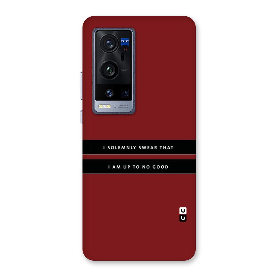 No Good Swear Back Case for Vivo X60 Pro Plus