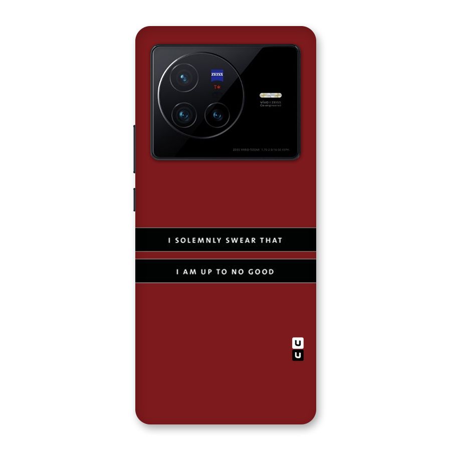 No Good Swear Back Case for Vivo X80