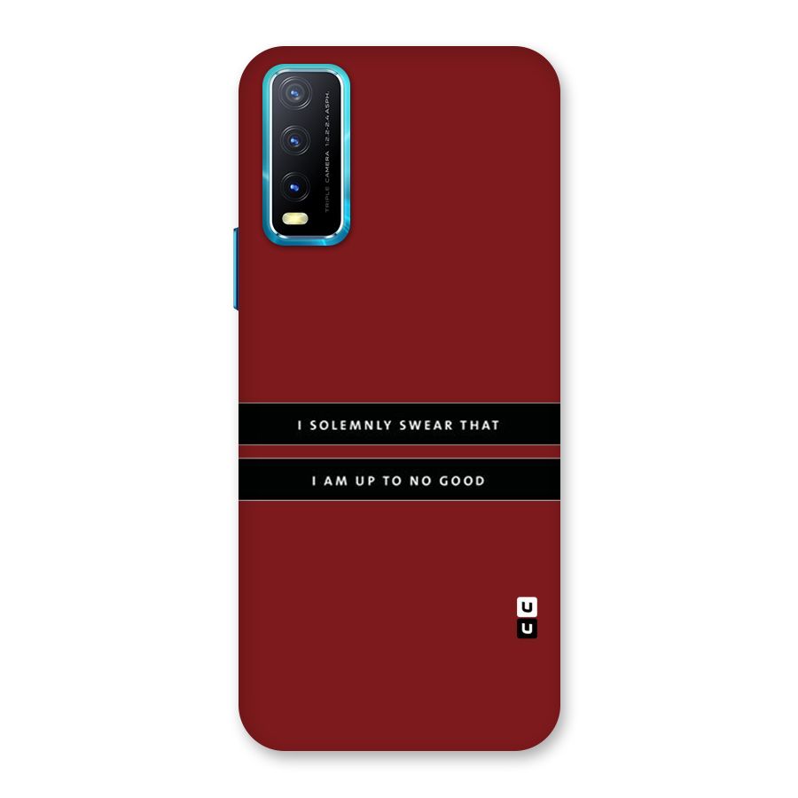 No Good Swear Back Case for Vivo Y20A