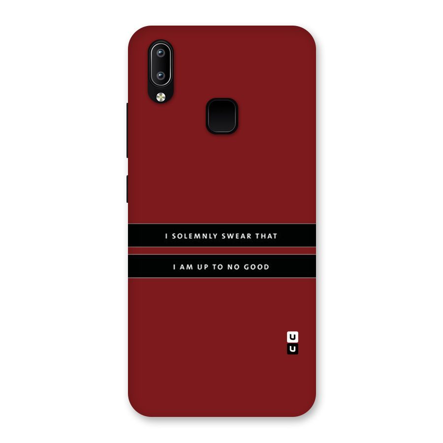 No Good Swear Back Case for Vivo Y93