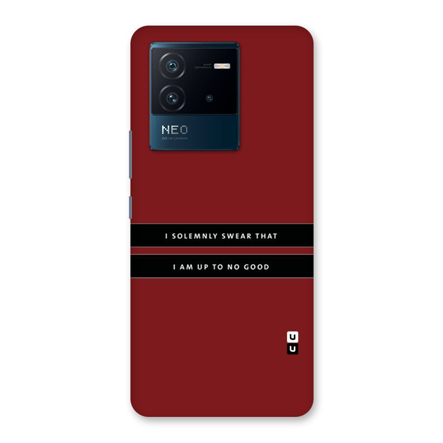 No Good Swear Back Case for Vivo iQOO Neo 6 5G