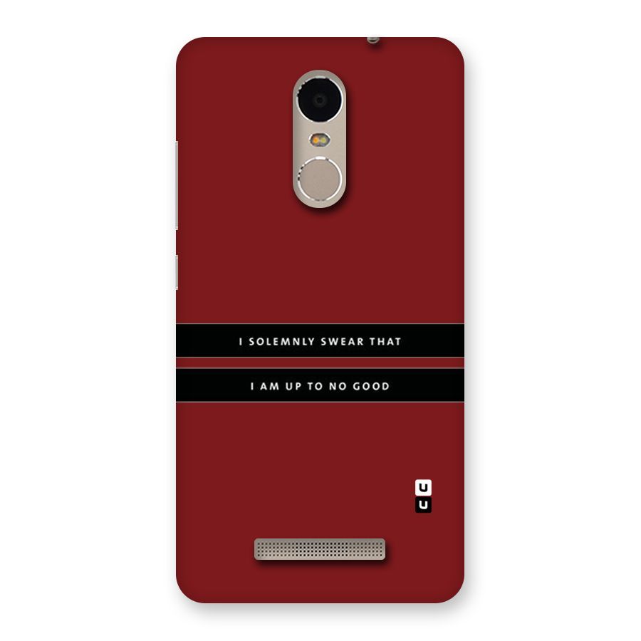 No Good Swear Back Case for Xiaomi Redmi Note 3
