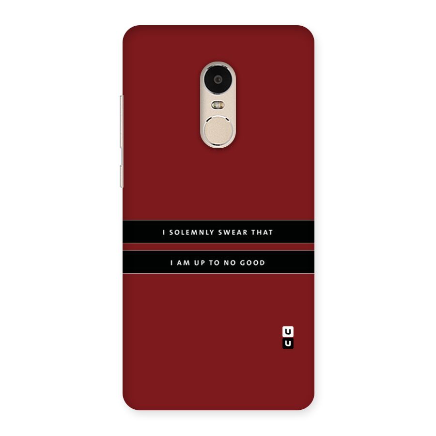 No Good Swear Back Case for Xiaomi Redmi Note 4