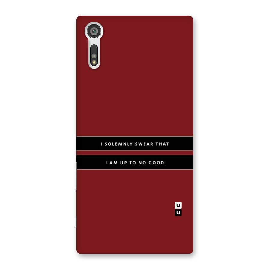 No Good Swear Back Case for Xperia XZ