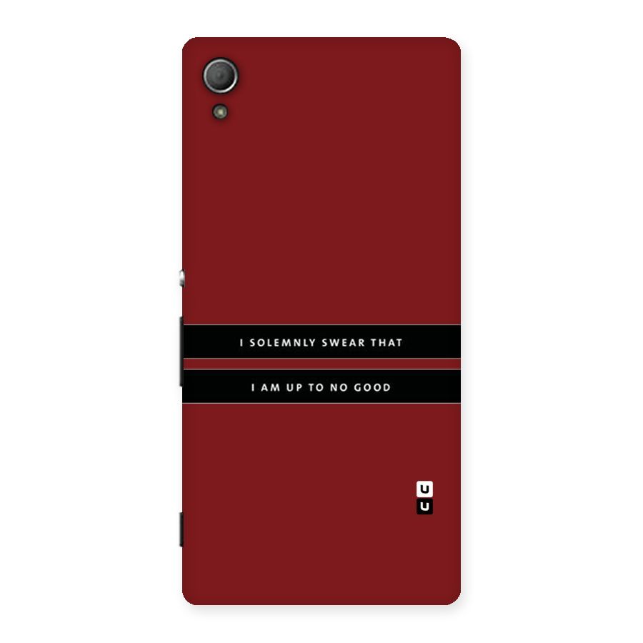 No Good Swear Back Case for Xperia Z4