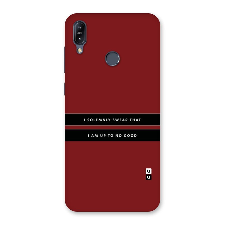 No Good Swear Back Case for Zenfone Max M2
