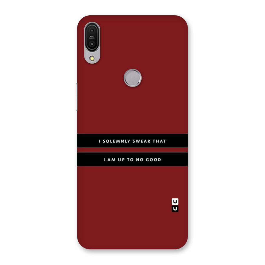 No Good Swear Back Case for Zenfone Max Pro M1