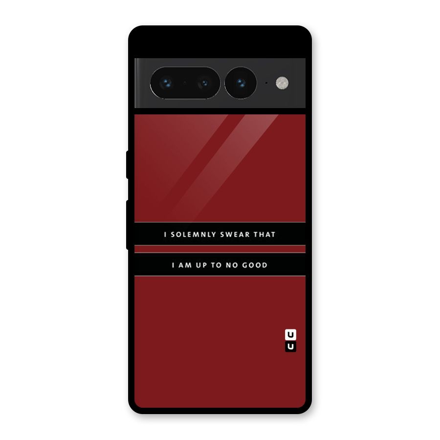 No Good Swear Glass Back Case for Google Pixel 7 Pro