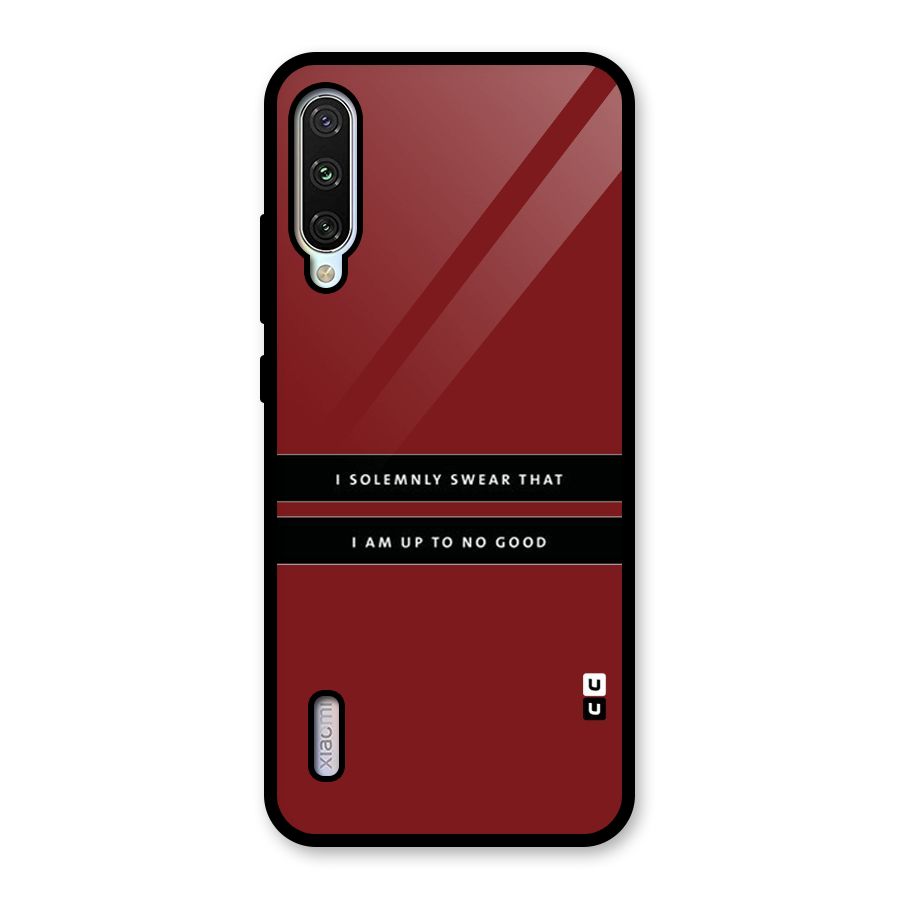 No Good Swear Glass Back Case for Mi A3