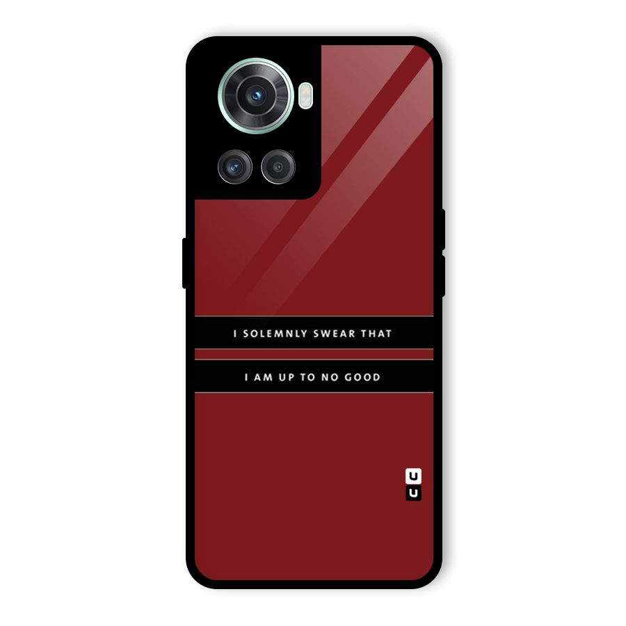 No Good Swear Glass Back Case for OnePlus 10R