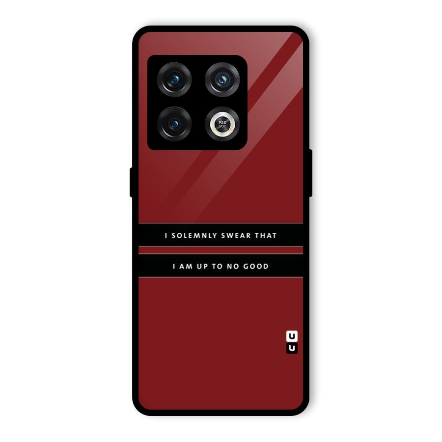 No Good Swear Glass Back Case for OnePlus 10 Pro 5G