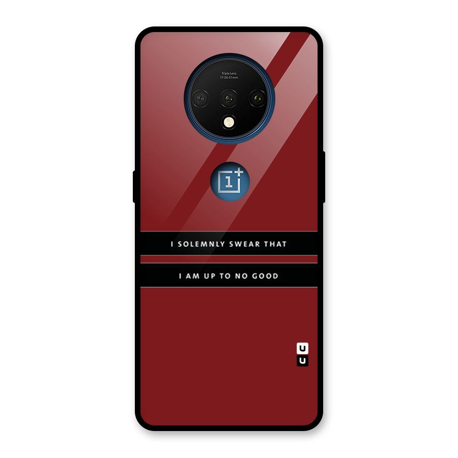 No Good Swear Glass Back Case for OnePlus 7T