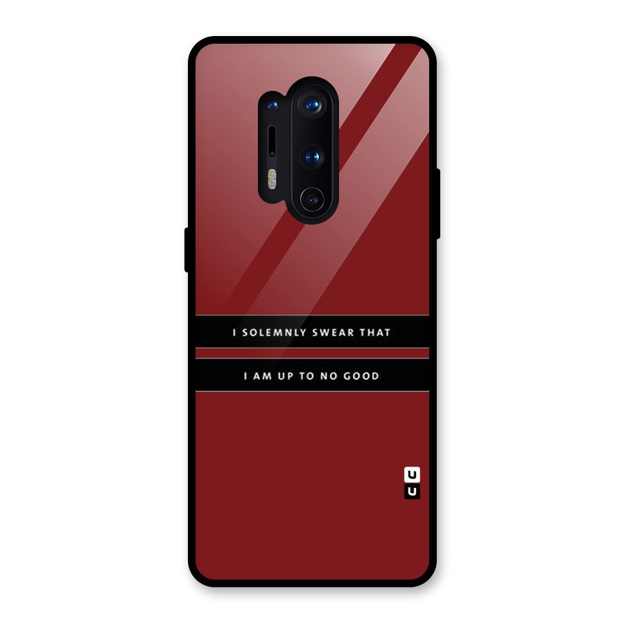 No Good Swear Glass Back Case for OnePlus 8 Pro
