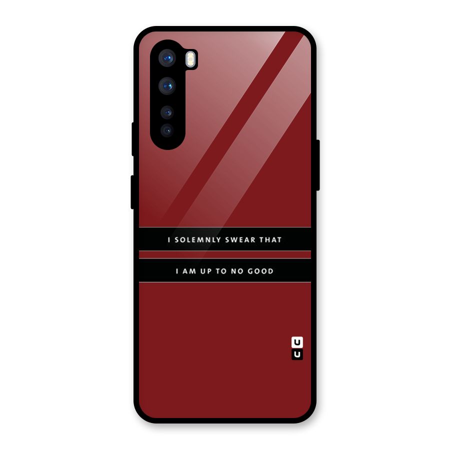 No Good Swear Glass Back Case for OnePlus Nord