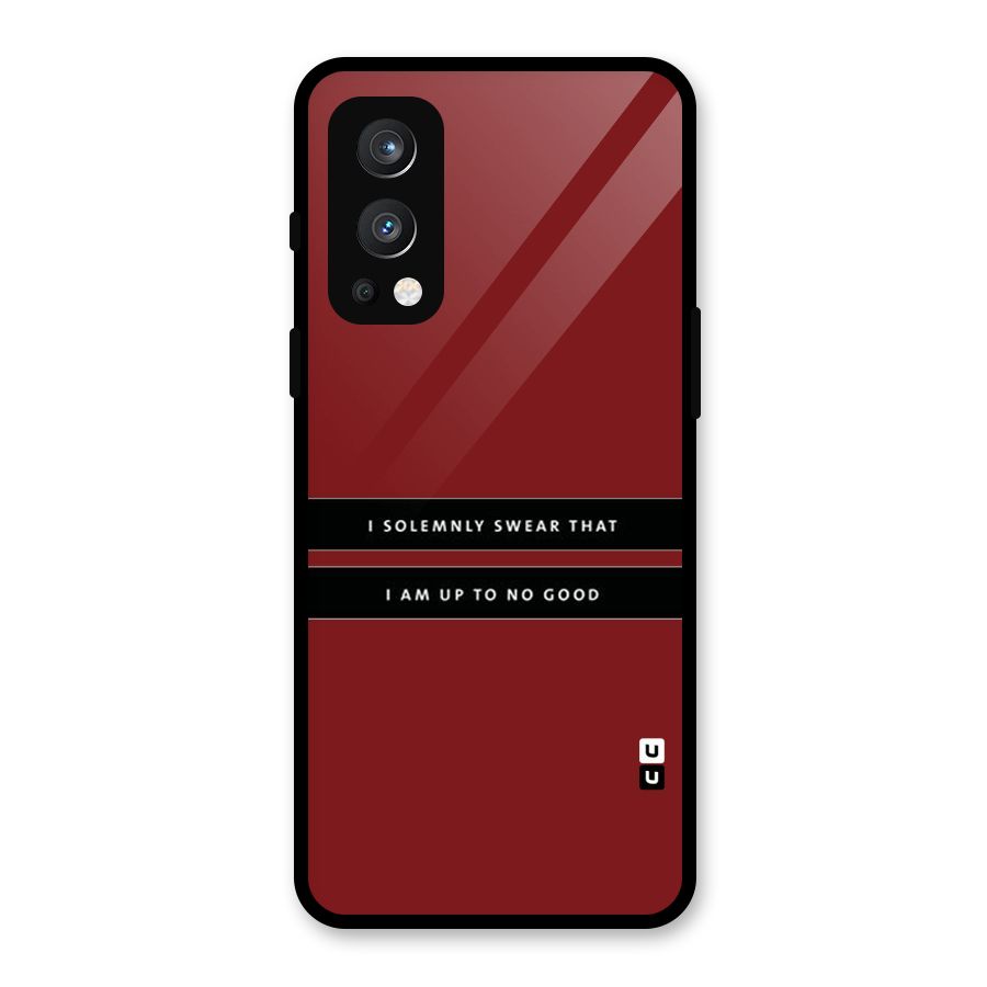 No Good Swear Glass Back Case for OnePlus Nord 2 5G