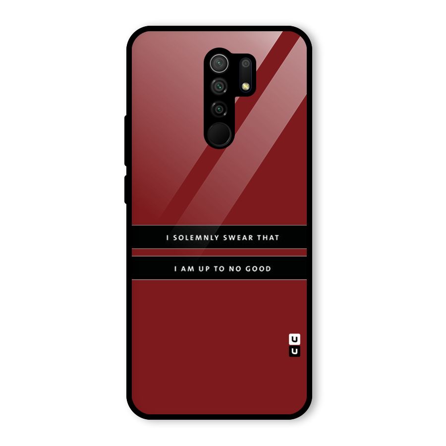 No Good Swear Glass Back Case for Poco M2