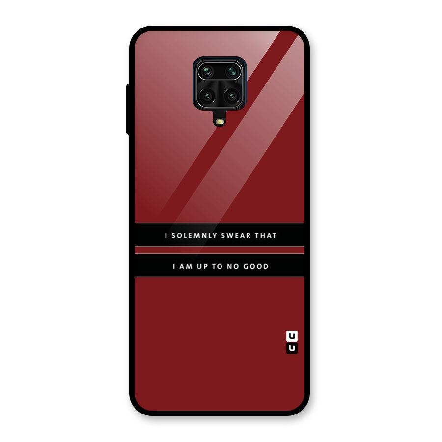 No Good Swear Glass Back Case for Poco M2 Pro