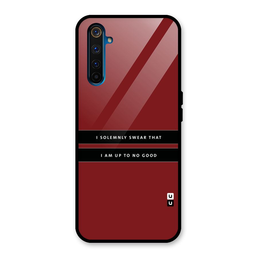 No Good Swear Glass Back Case for Realme 6 Pro