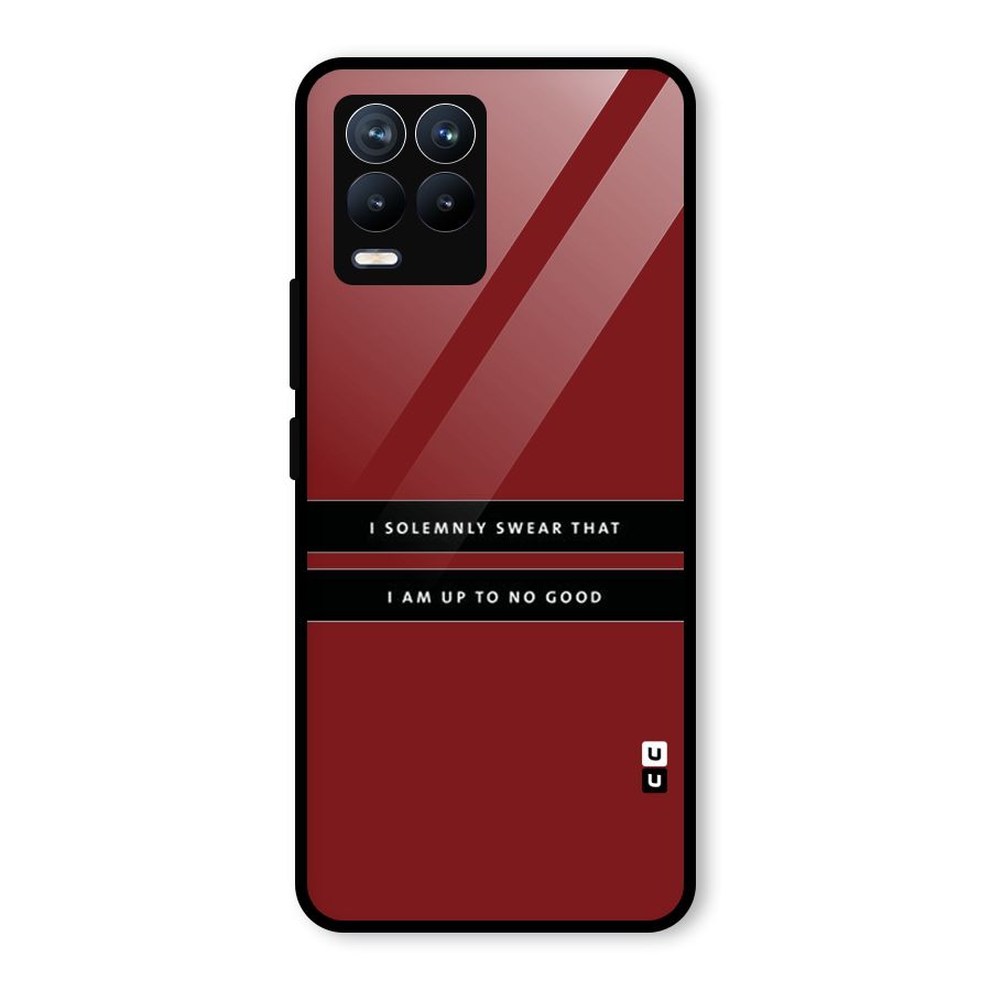 No Good Swear Glass Back Case for Realme 8 Pro