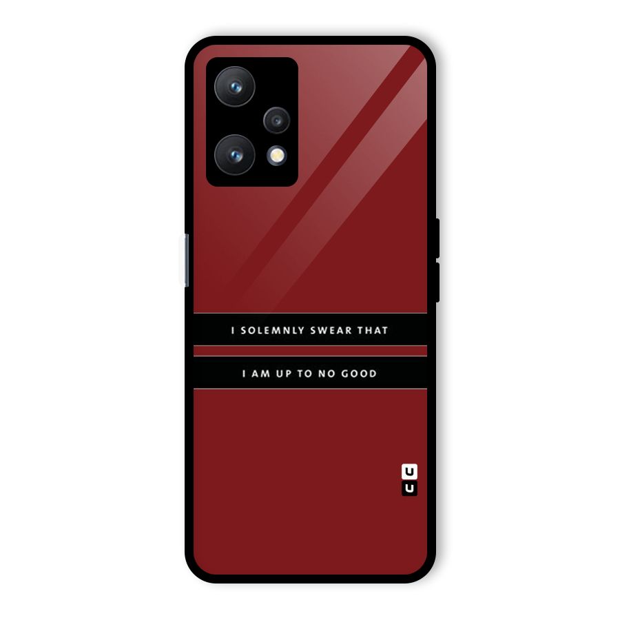 No Good Swear Glass Back Case for Realme 9 Pro 5G