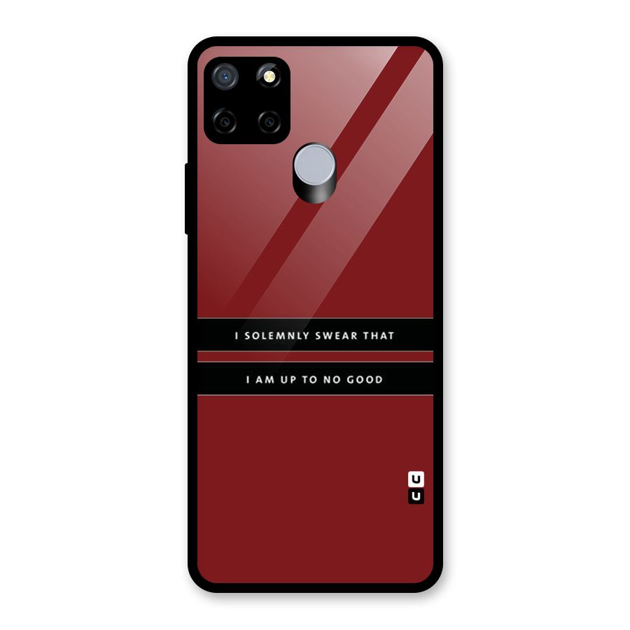 No Good Swear Glass Back Case for Realme C12