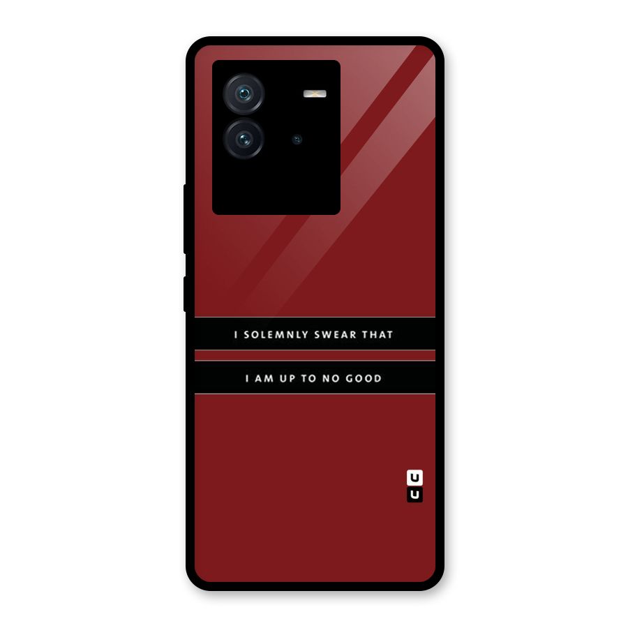 No Good Swear Glass Back Case for Vivo iQOO Neo 6 5G