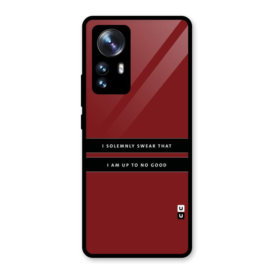 No Good Swear Glass Back Case for Xiaomi 12 Pro