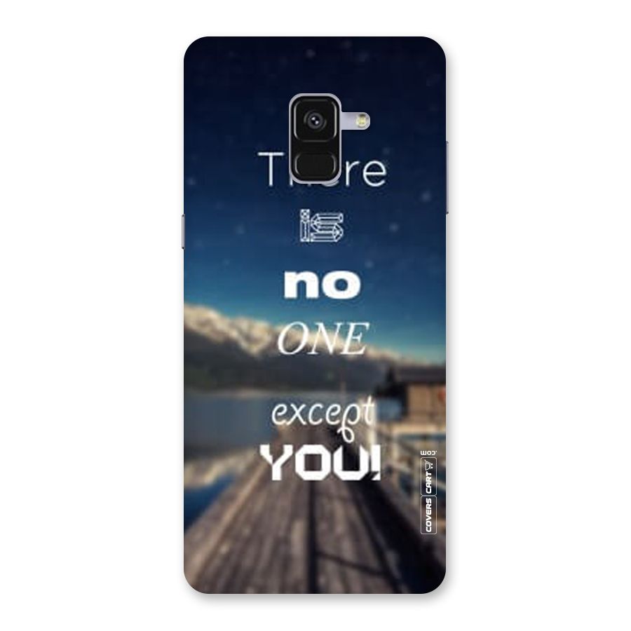 No One But You Back Case for Galaxy A8 Plus
