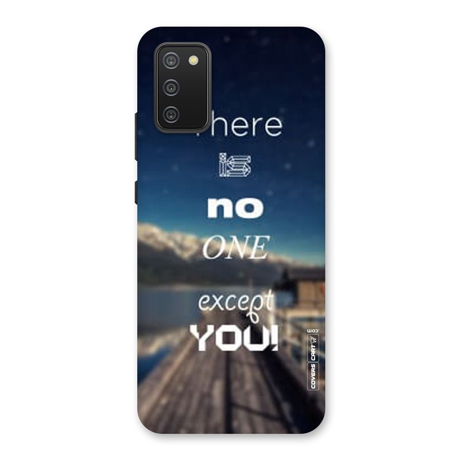 No One But You Back Case for Galaxy M02s