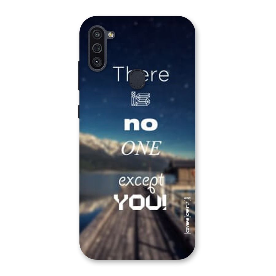 No One But You Back Case for Galaxy M11