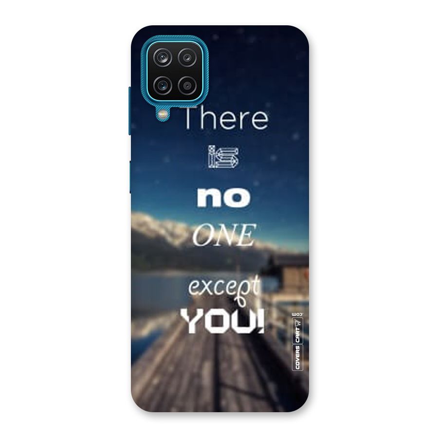 No One But You Back Case for Galaxy M12