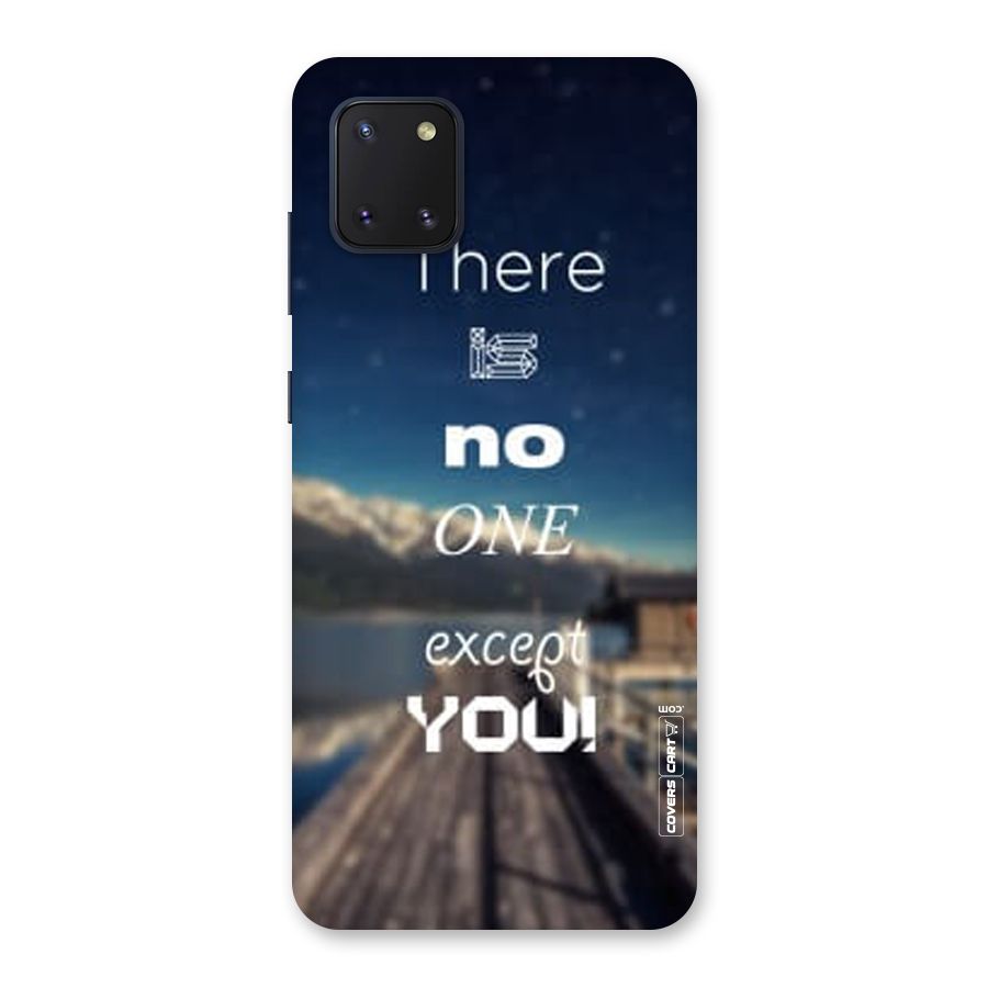 No One But You Back Case for Galaxy Note 10 Lite